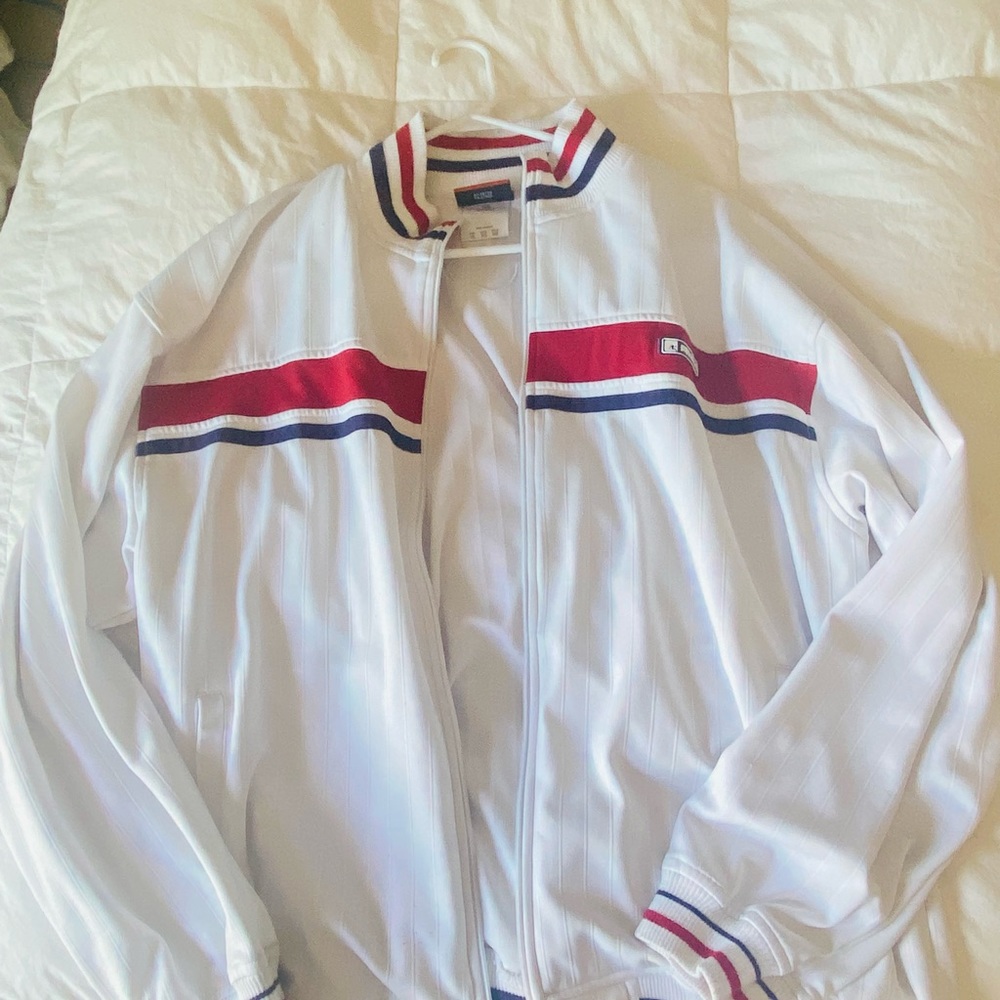 And1 Activewear jacket red and blue XL
